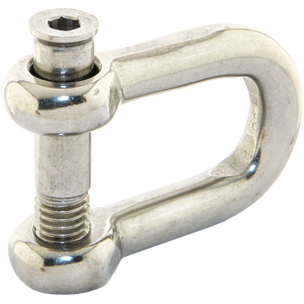 Рекомендуем купить Скоба такелажная D-образная ART 8482 Ø16 мм с внутренним шестигранником, нерж. сталь А4
