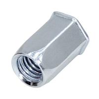 Купить заклепка м5x14 шестигранная с внутренней резьбой и уменьшенным бортом, оц. сталь оптом | ПРОТОРГ