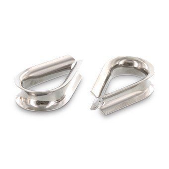 Рекомендуем купить Коуш ART 9073 (DIN 6899) для троса Ø2.5мм, нерж. сталь А4