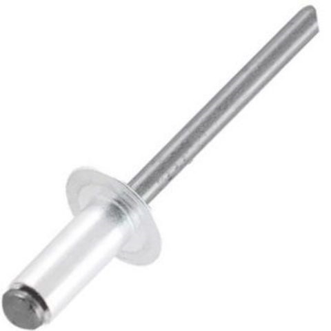 Рекомендуем купить Заклепка вытяжная открытая 4x23 со стандартным бортом, алюминий / сталь