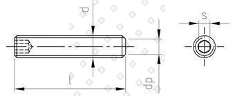 ISO 4026 A2 M 6X6 - №4