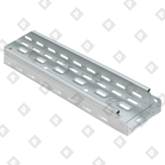 Лоток кабельный перфорированный 150x50x0,7 мм, оц. сталь - №1