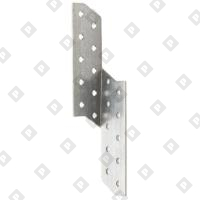 Держатель балки DB 40x190x40x2 мм правый, оц. сталь - №1