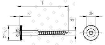 Art. 9187 A2 4,5X25 TX20 - №4