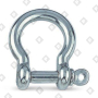 Скоба такелажная омегообразная ART 8260 Ø4 мм, нерж. сталь А4