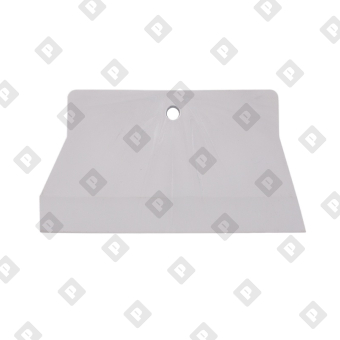 Шпатель резиновый Biber 35269 белый 150 мм - №1