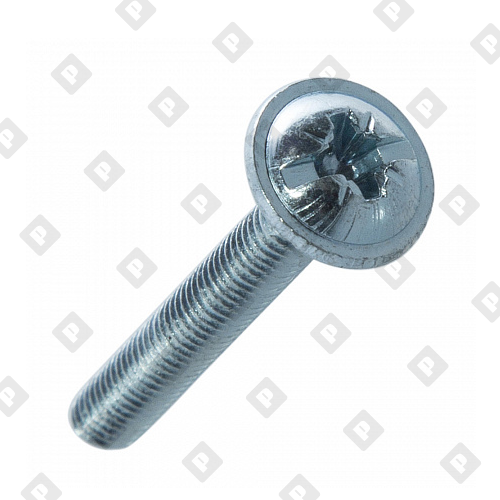 M3x10 DIN 967 кл. пр. 4.8 оц. сталь - №1