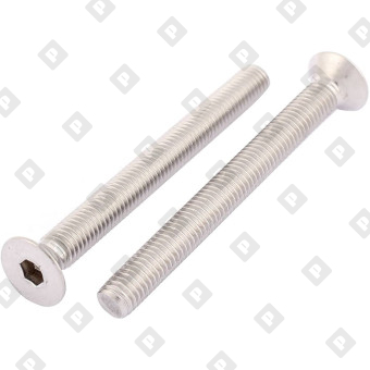 Винт ISO 10642 (DIN 7991) M20x110 с потайной головкой и внутренним шестигранником, нерж. сталь А4 - №1