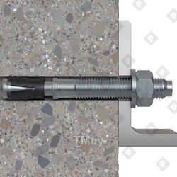 Анкер клиновой fischer FAZ II Plus 10/50 GVZ M10x135/50/70 мм для высоких нагрузок, оц. сталь - №2