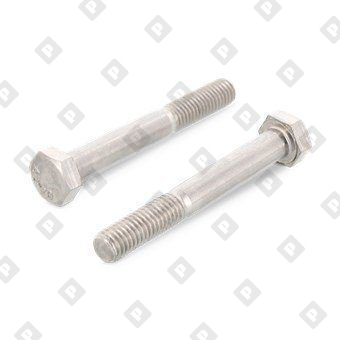 Болт DIN 931 M24x140 с шестигранной головкой и неполной резьбой, нерж. сталь A2 - №1