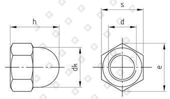 DIN 1587 AISI 303 M 24 - №3
