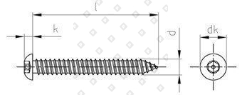Art. 9110 A2 C 6,3X50 HEX-PIN 4 - №4