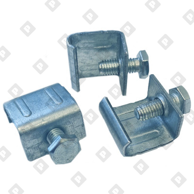 Скоба вентиляционная толщиной 2,0 мм с болтом M8x20 - №1