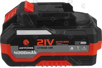 Бесщеточная ударная дрель-шуруповерт Anycons 1 акк. RB-DB-2109 - №10