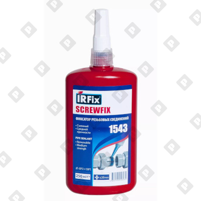 Анаэробный герметик IRFix Screwfix 1543 "Синий", 250 мл - №1