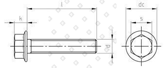 DIN 6921 M 5X50/50 A4 - №4