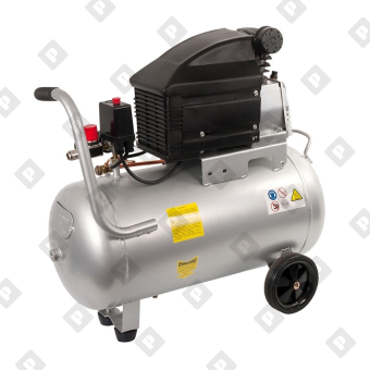 Компрессор 50 л QE 770-254 VENTO-50 280 л/мин, 2,5 л.с, 8бар масляный - №3