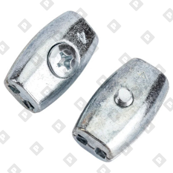 Зажим ART 814391 «Бочонок» для троса Ø5мм, нерж. сталь А4 - №3