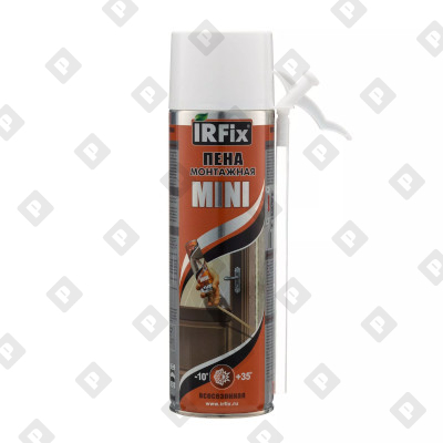 Всесезонная бытовая монтажная пена IRFix MINI, 500 мл - №1