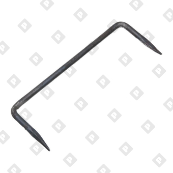 Скоба строительная d=8 мм, 200х70 мм - №1