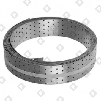 Перфорированная монтажная лента LM 120x2 (10 м), оц. сталь - №1