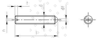 DIN 553 A4 M 6X6 - №4