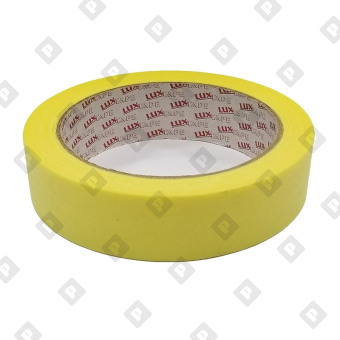 Лента малярная LUXTAPE 0,025х25 м жёлтая - №1