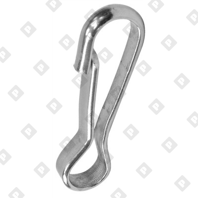 Карабин пружинный симплекс ART 814387 30 мм, нерж. сталь A2 - №1