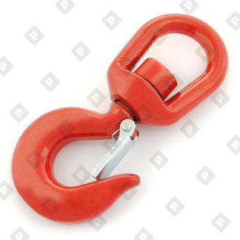 Крюк грузовой с вертлюгом 322А 0.75 т, кл.пр. 8 - №1