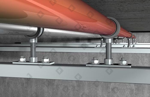 Основание fischer GPL 30x80x3 мм с гайкой для средних нагрузок M8, оц. сталь - №3