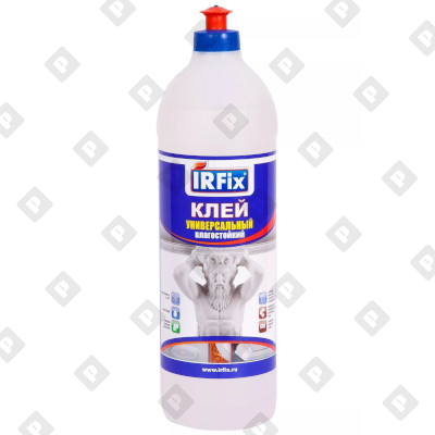 Универсальный влагостойкий клей IRFix "Бесцветный", 1 л - №1