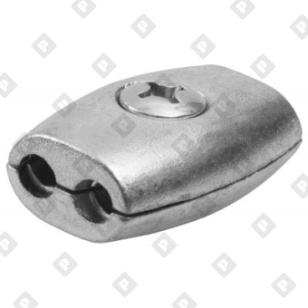 Зажим ART 814391 «Бочонок» для троса Ø5мм, нерж. сталь А4 - №1