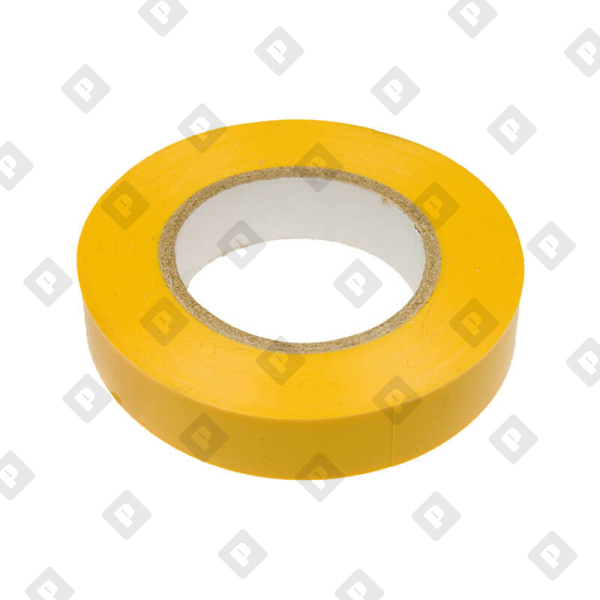 Изолента ПВХ 15 мм желтый (20 м) - №1