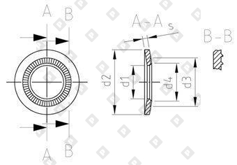 NFE 25-511 A4 6X12X1,2 - №3