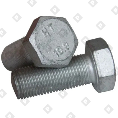 Болт DIN 961 M14x55 с шестигранной головкой и полной резьбой с шагом 1.5, кл. пр. 10.9, оц. сталь - №3
