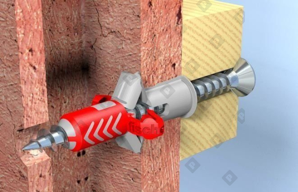 Универсальный дюбель fischer DUOPOWER 14x70 мм - №5