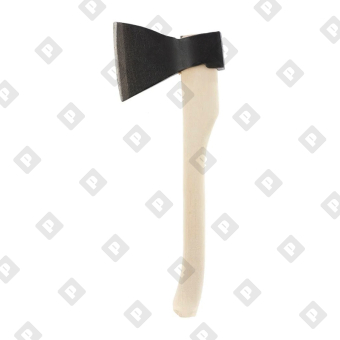 Топор кованный в сборе прямое лезвие 1,2 - 1,3 кг - №1