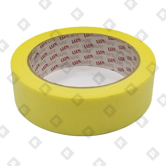 Лента малярная LUXTAPE 0,050х25 м жёлтая - №1