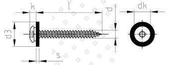 Art. 9066 A2 C 3,9X25 TX15 - №5